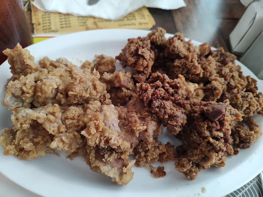 Fried Chicken Gizzards and Livers
